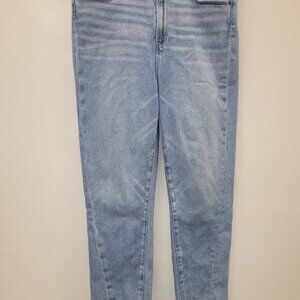 Paige Jeans Women Size 32 Cianna w/ Distress Sarah Slim Straight Ankle High Rise